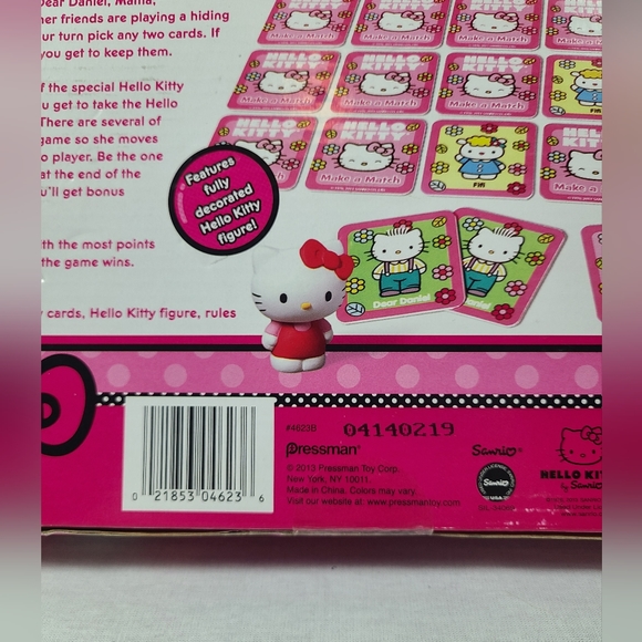 Sanrio Hello Kitty 2013 memory card game- Sealed box- Pre-school up - Picture 3 of 3